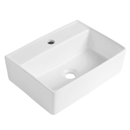 ZIPSER umywalka ceramiczna 43x32cm, biały