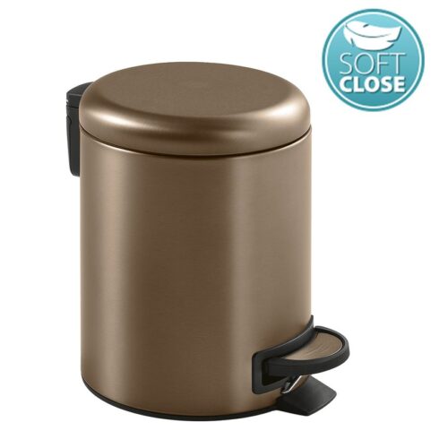 POTTY kosz na śmieci 3l, Soft Close, miedź mat