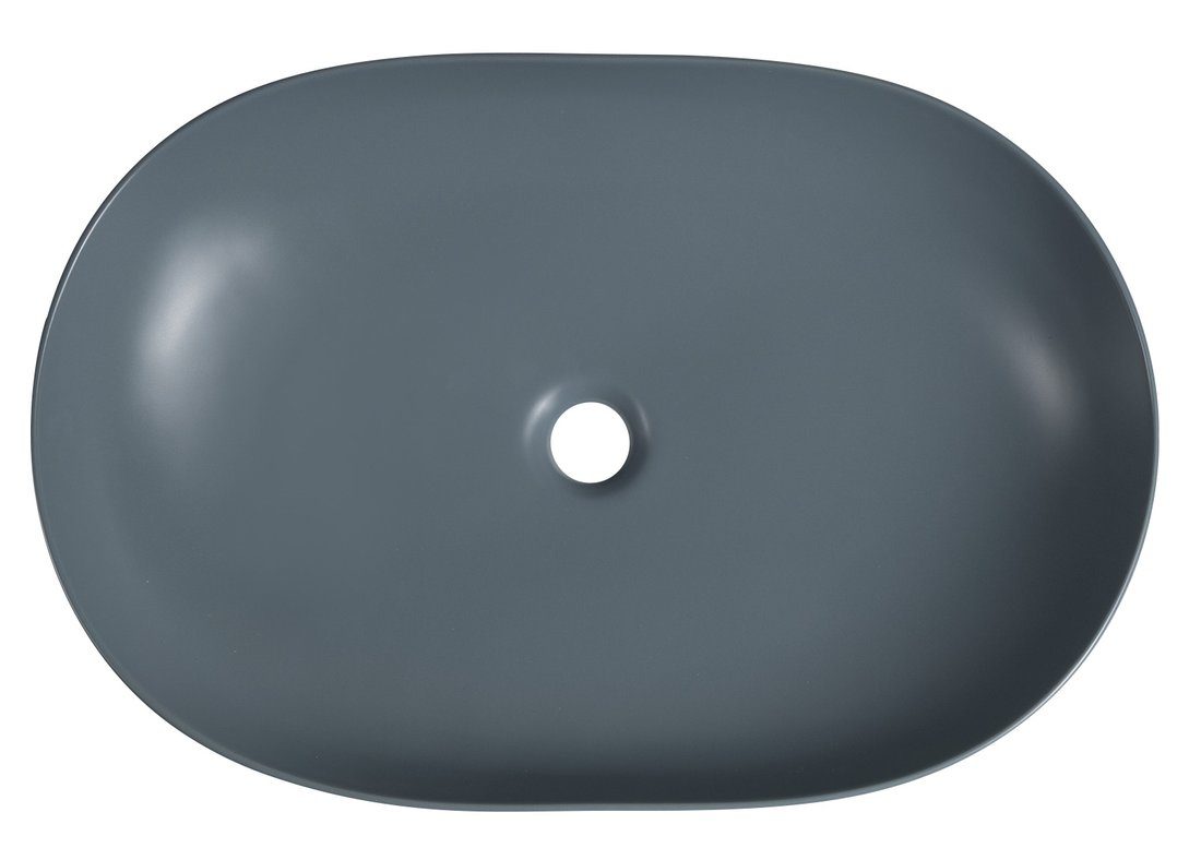 ARDEA ceramiczna umywalka nablatowa, 60,5x41,5cm, siena ARDEA ceramiczna umywalka nablatowa, 60,5x41,5cm, siena