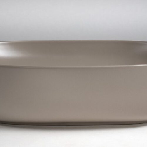 ARDEA ceramiczna umywalka nablatowa, 60,5x41,5cm, agila