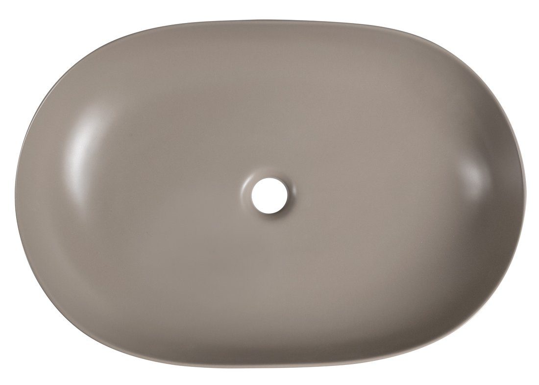 ARDEA ceramiczna umywalka nablatowa, 60,5x41,5cm, agila ARDEA ceramiczna umywalka nablatowa, 60,5x41,5cm, agila