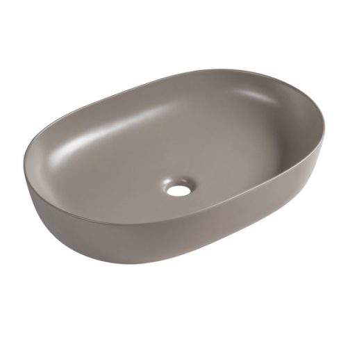 ARDEA ceramiczna umywalka nablatowa, 60,5x41,5cm, agila