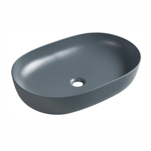 ARDEA ceramiczna umywalka nablatowa, 60,5x41,5cm, siena